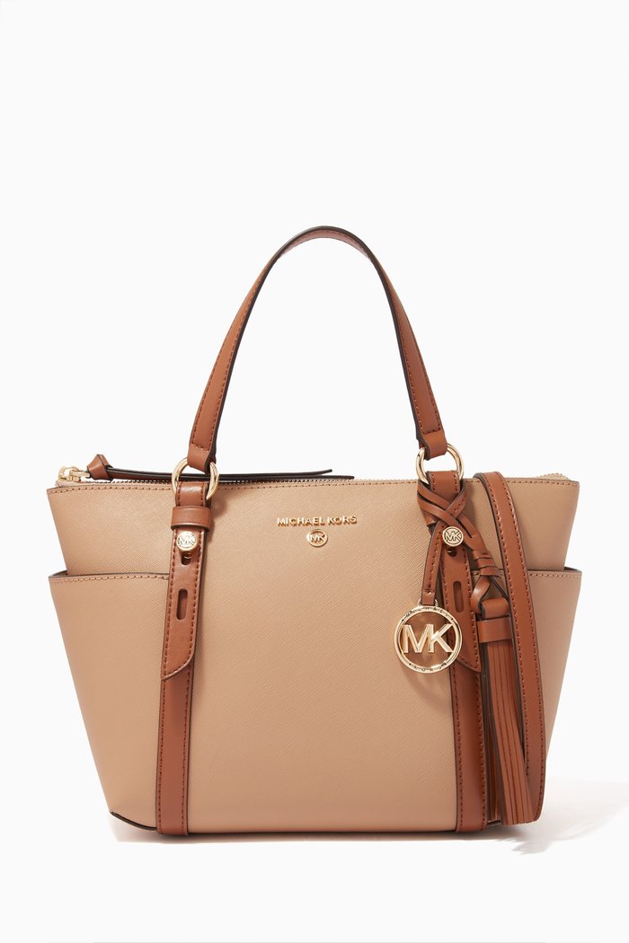 

Small Sullivan Tote Bag in Leather, Brown