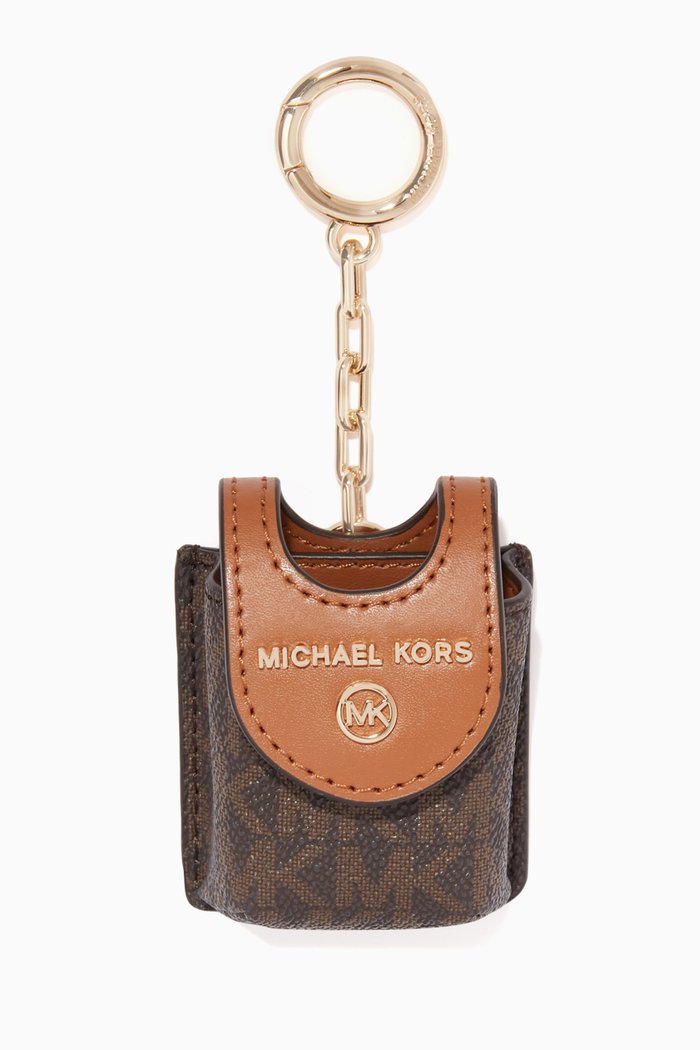

Hand Sanitizer Case in Logo Canvas, Brown