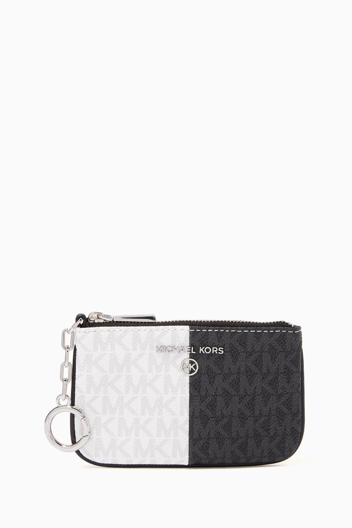 

Extra Small Key Card Case in Logo Canvas, Multicolour