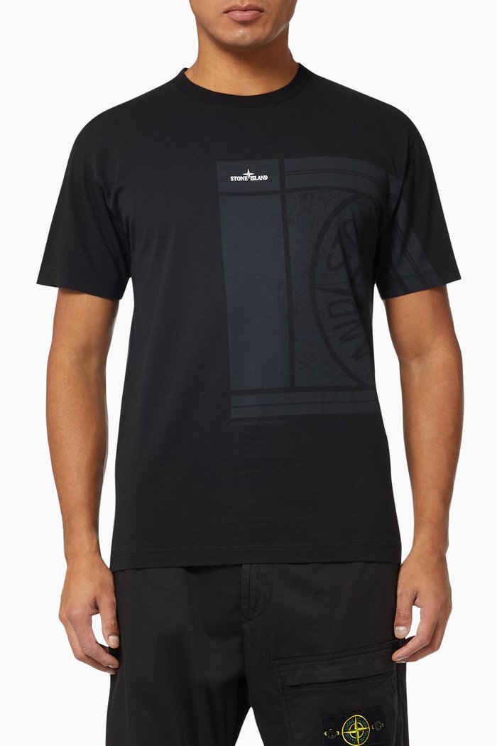 

Logo T-shirt in Cotton Jersey, Black