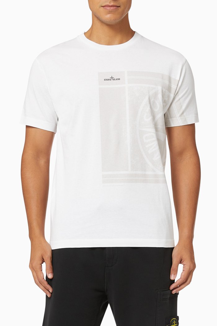 

Logo T-shirt in Cotton Jersey, White