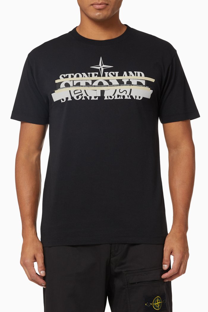 

Logo Print T-Shirt, Black