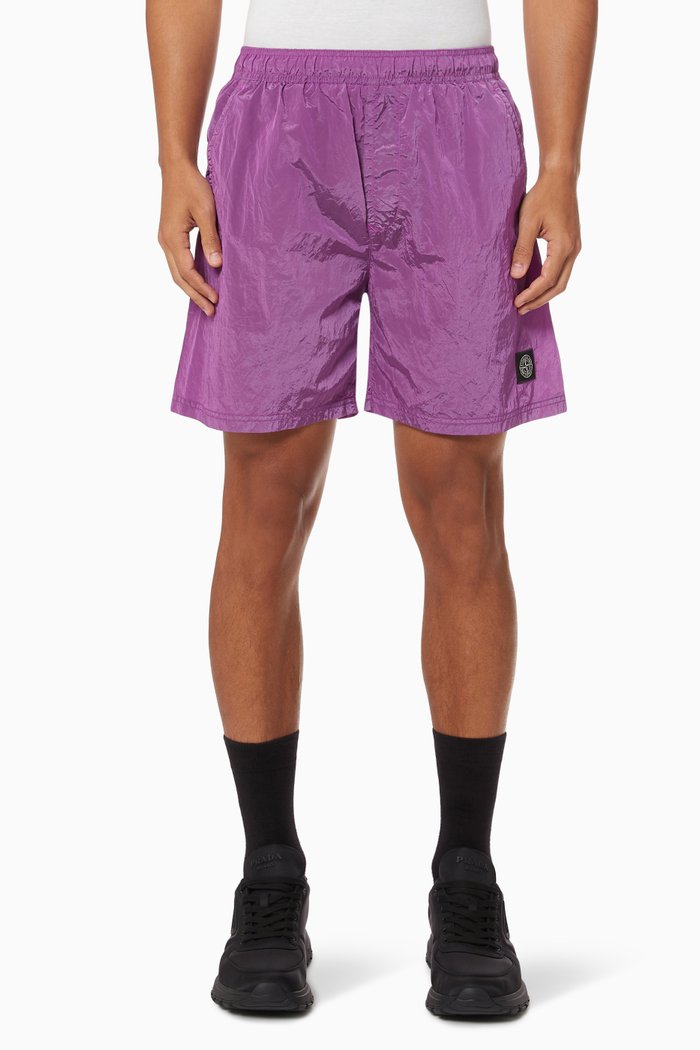 

Swim Shorts in Nylon, Purple