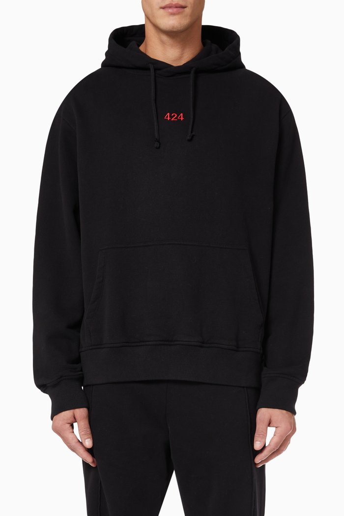 

Alias Hoodie in French Terry, Black