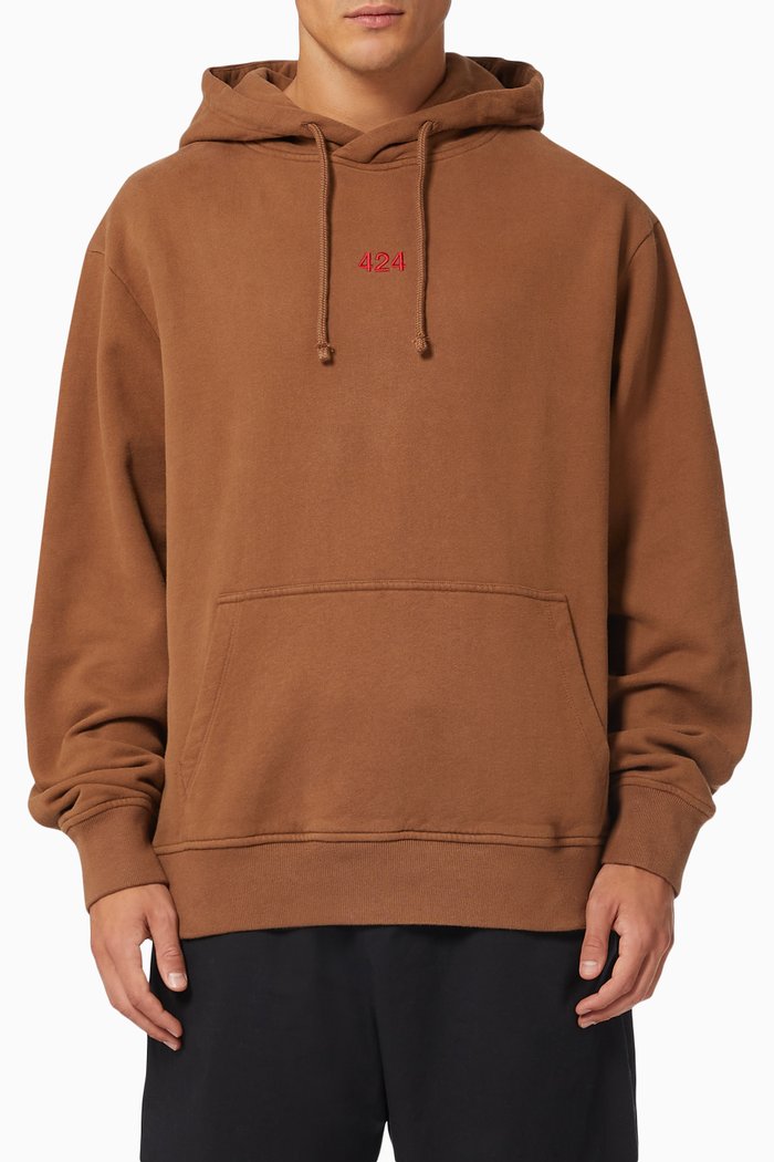

Alias Hoodie in French Terry, Brown