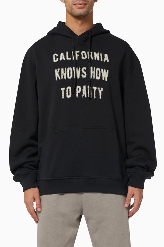 

Cali Hoodie in French Terry, Black