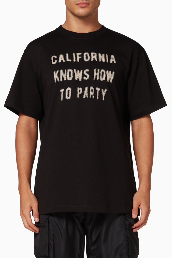 

Cali T-shirt in Jersey, Black