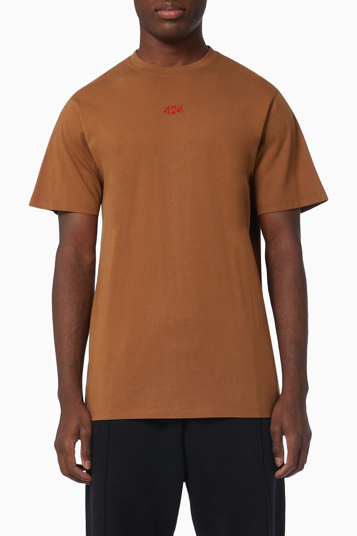 

Alias T-Shirt in Jersey, Brown