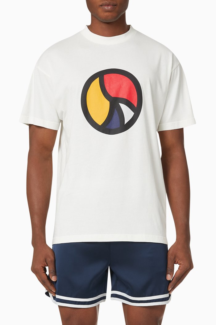 

Peace T-shirt in Jersey, White