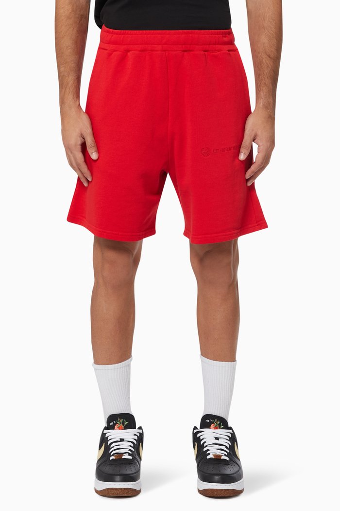 

Academy Crest Shorts in Jersey, Red
