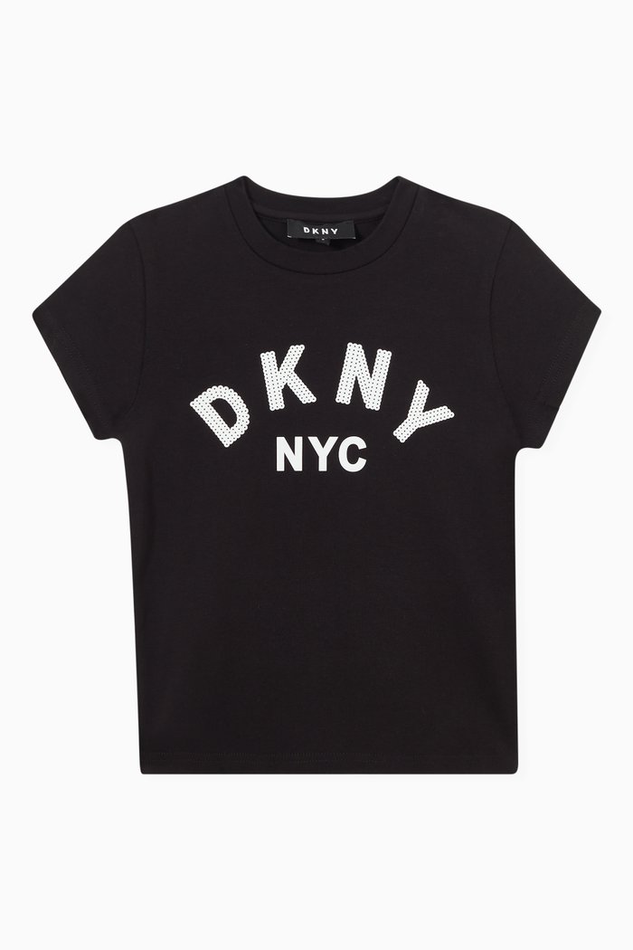 

Logo T-shirt in Jersey, Black