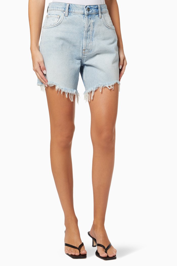 

The Kit Shorts in Denim, Blue