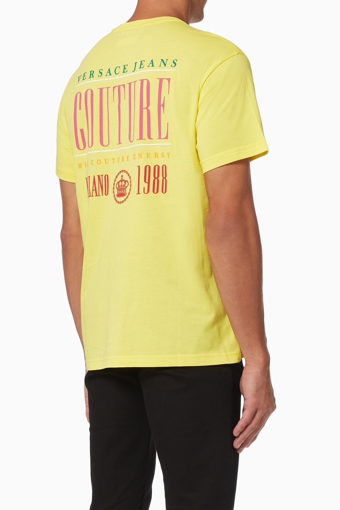 

Vintage Logo T-shirt in Cotton, Yellow