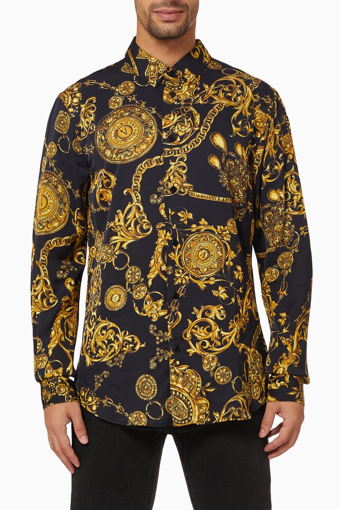 

Baroque Bijoux Shirt, Black