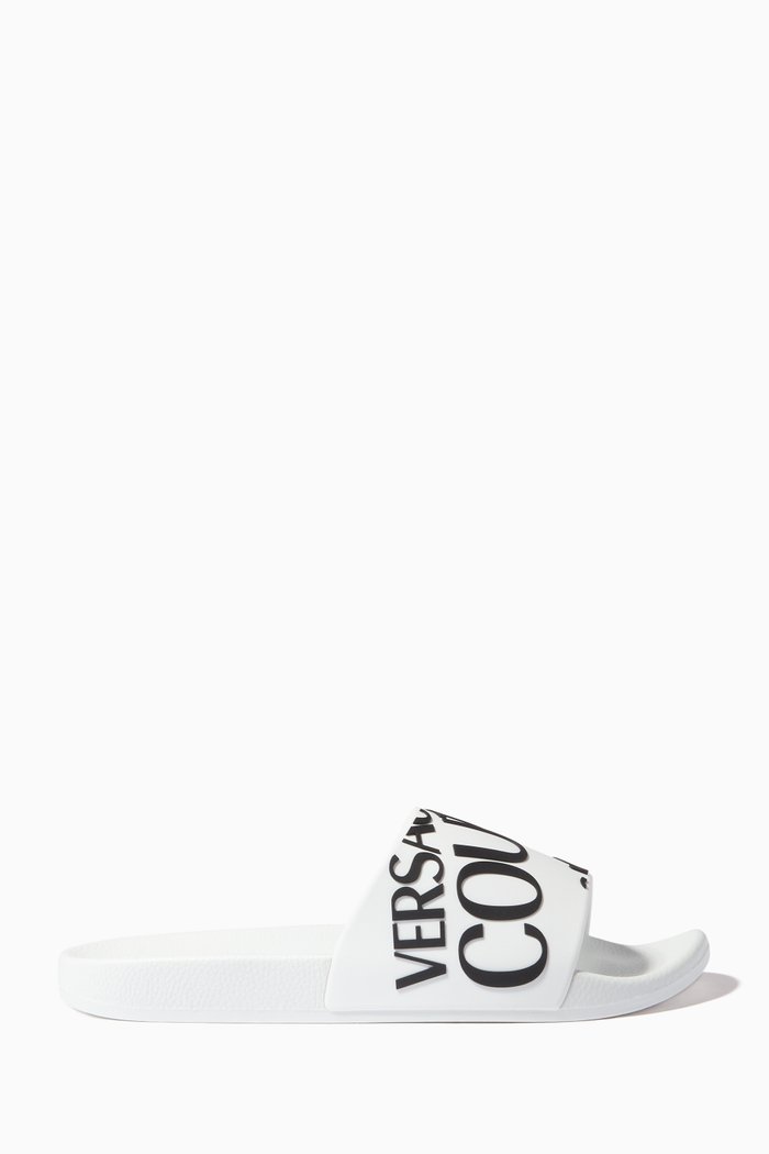 

Logo Slides in Rubber, White