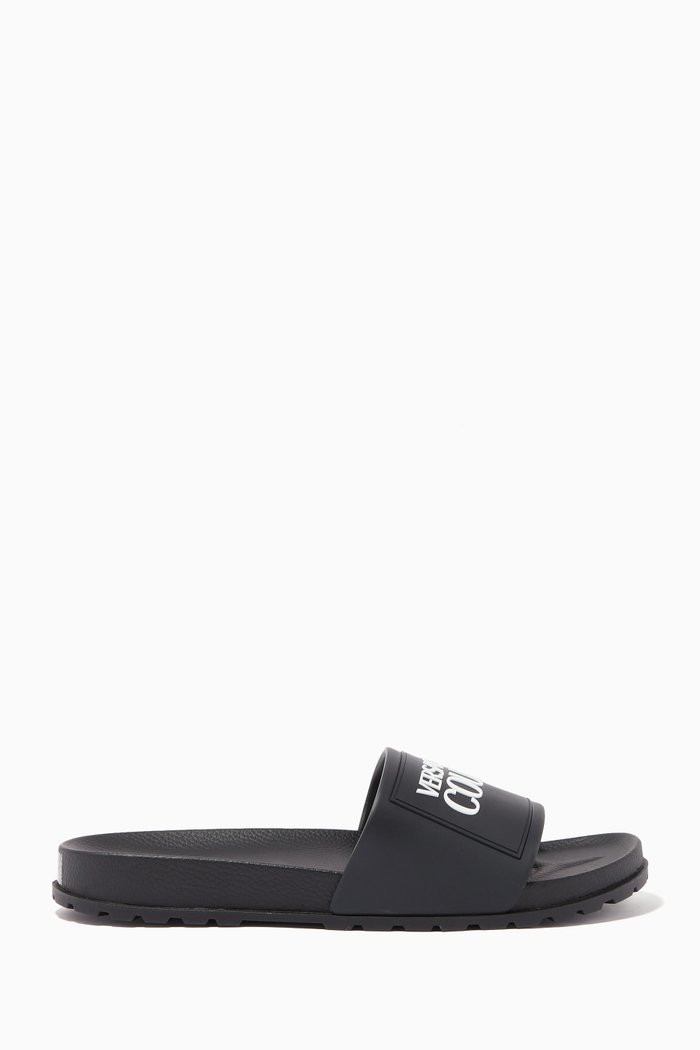 

Logo Slides in Rubber, Black
