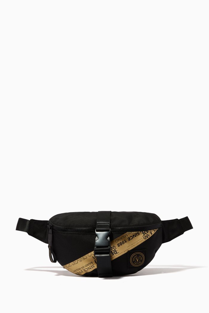 

Logo Band Belt Bag, Black