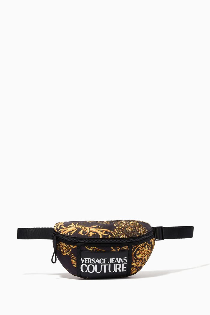 

Logotype Regalia Baroque Belt Bag in Nylon, Black