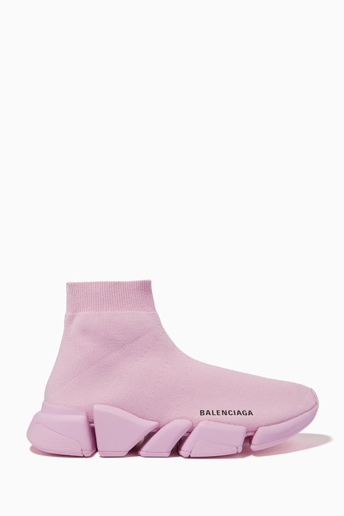 

Speed 2.0 Sneakers in Recycled Knit, Pink