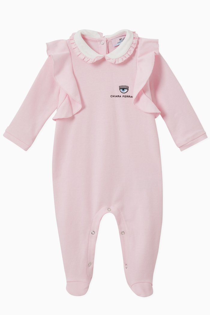 

Eyelike Onesie in Cotton, Pink