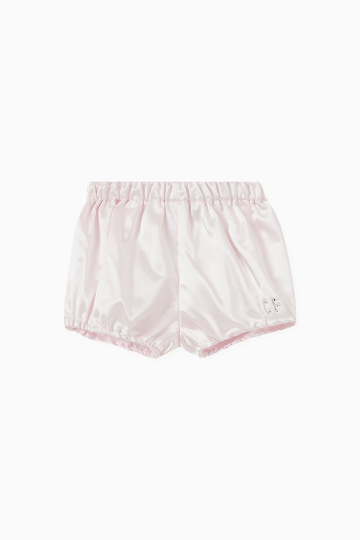 

Logo Bloomers in Satin, Pink