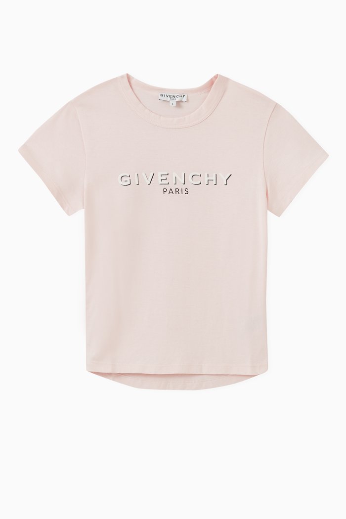 

Logo T-shirt in Cotton, Pink