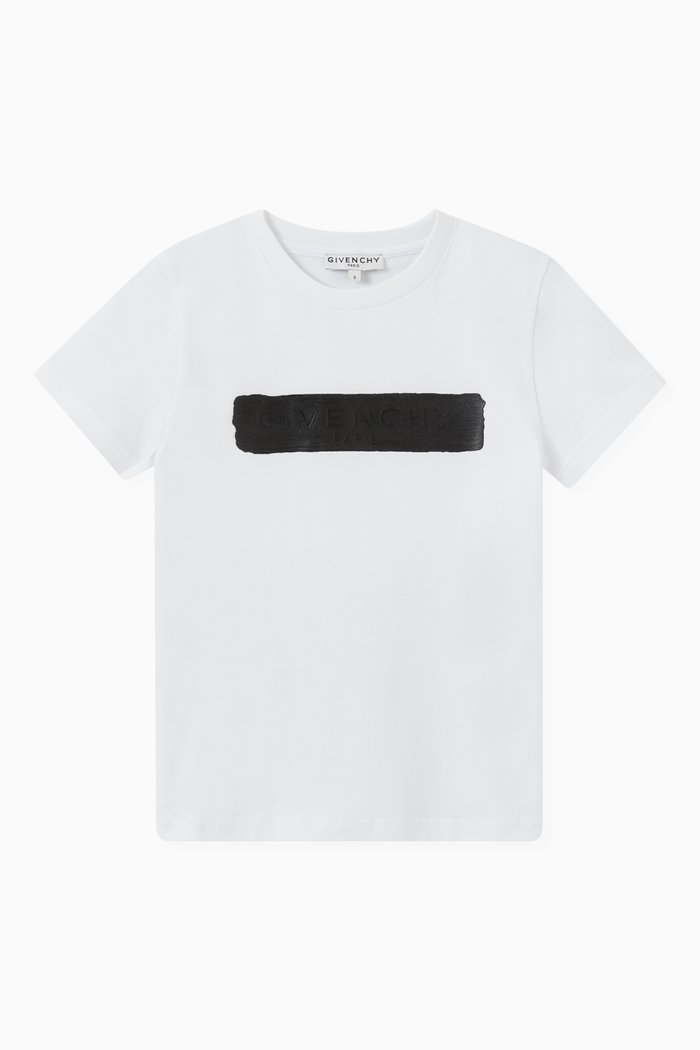 

Patch Logo T-shirt in Jersey, White