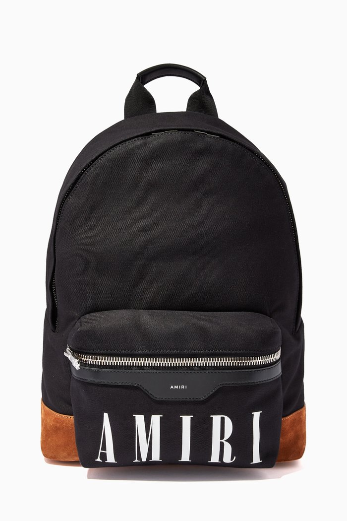 Classic Backpack in Canvas, Black