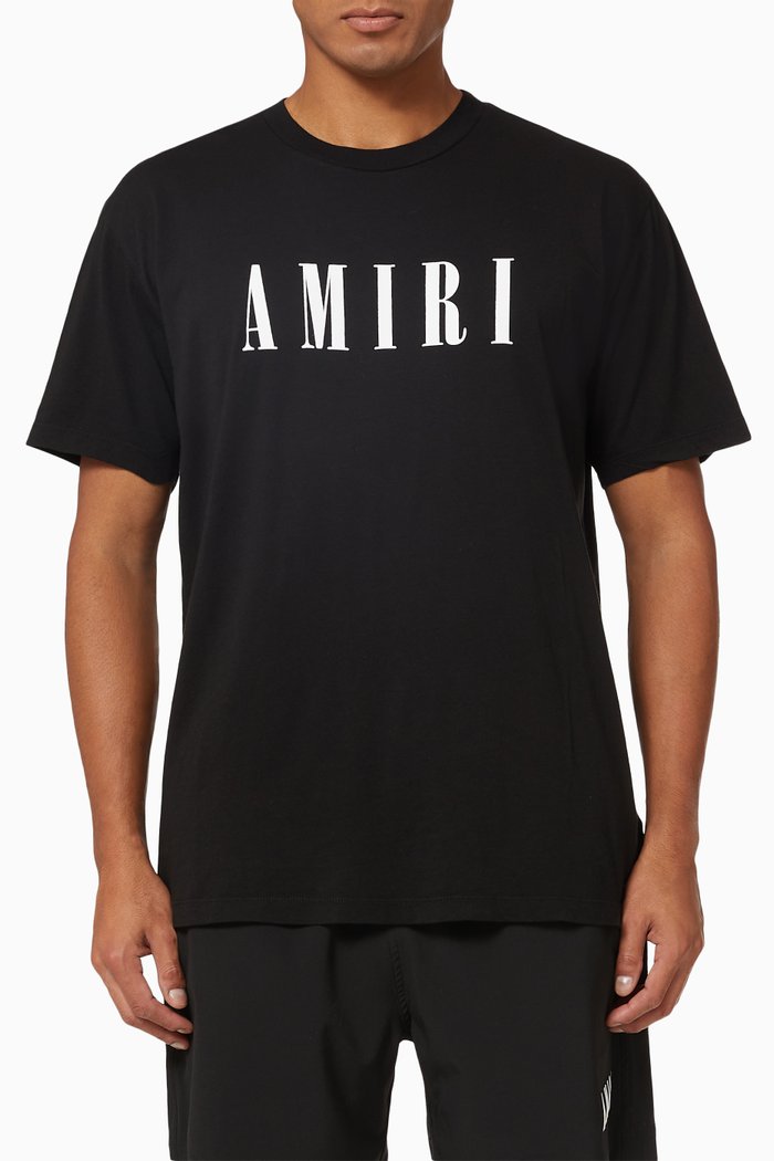 

Core Logo T-shirt in Cotton, Black