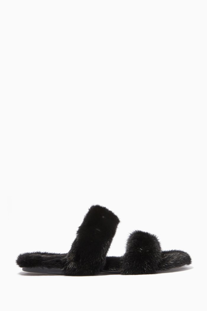 

Bleach Slides in Mink, Black