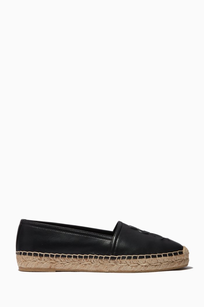 

Monogram Espadrilles in Lambskin, Black
