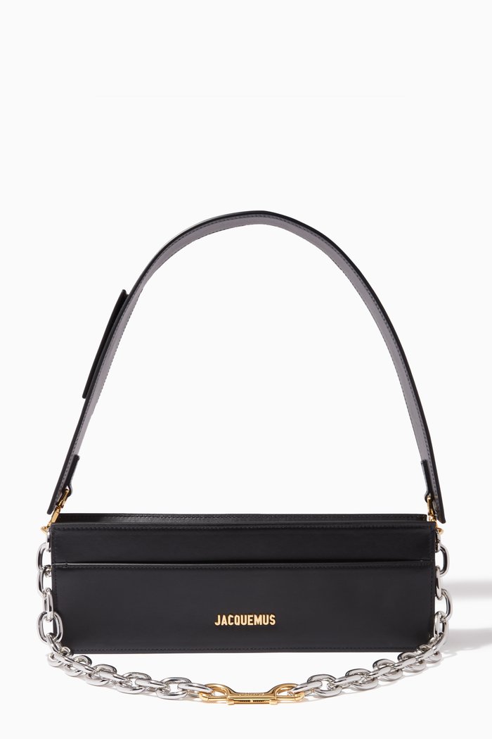 Le Sac Ciuciu Bag in Leather, Black