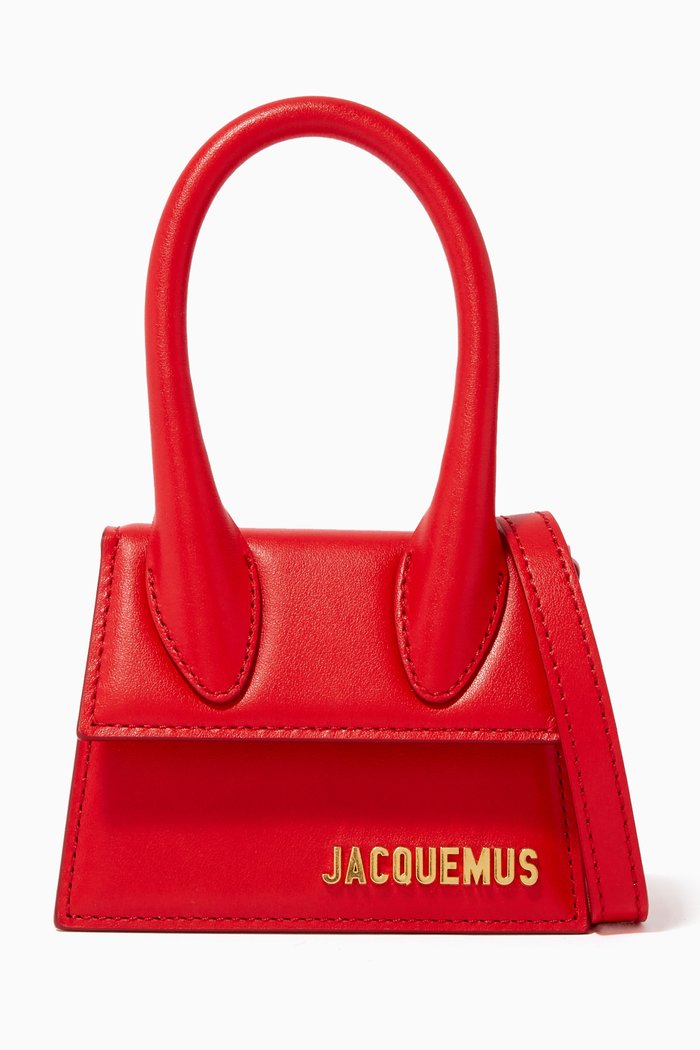 

Le Chiquito Mini Bag in Leather, Red