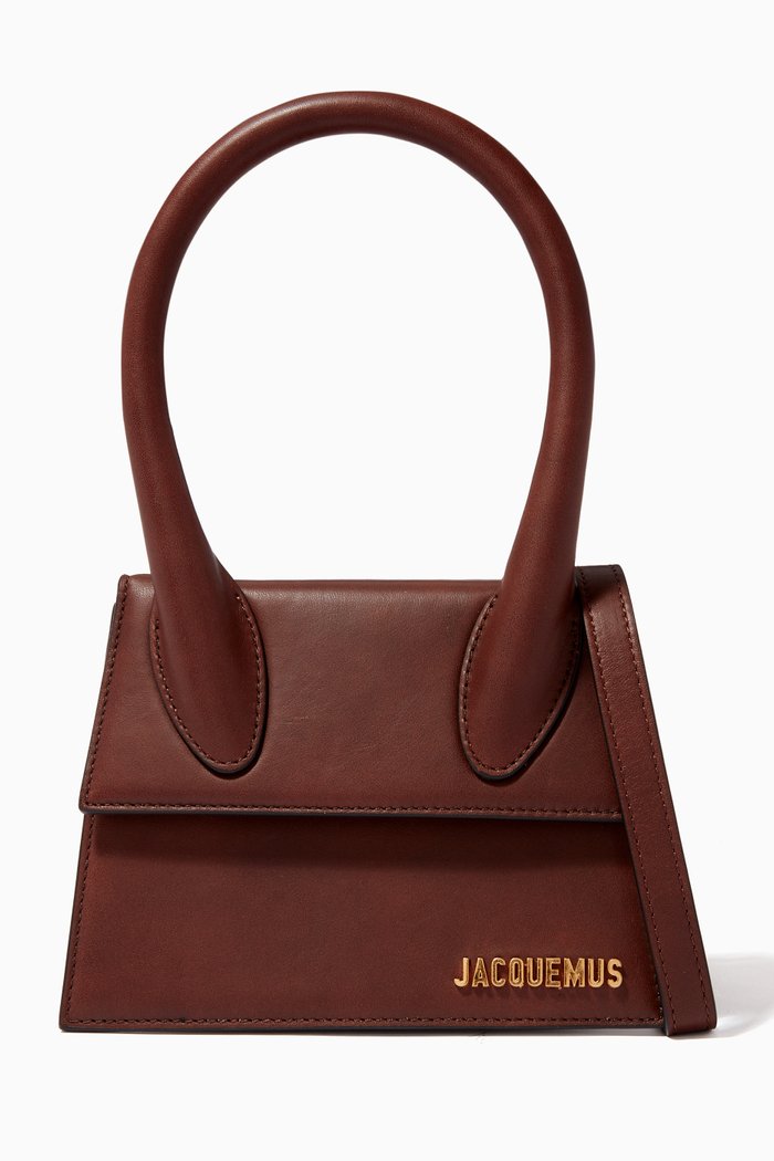

Le Chiquito Moyen Small Bag in Leather, Brown