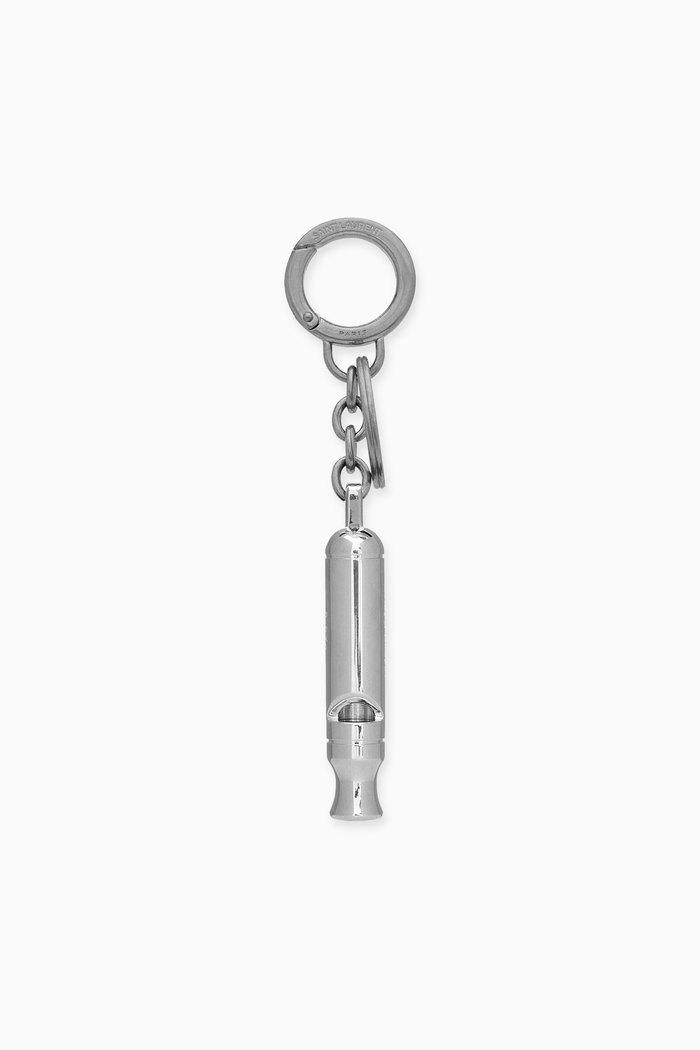 

Whistle Keyring in Metal, Silver