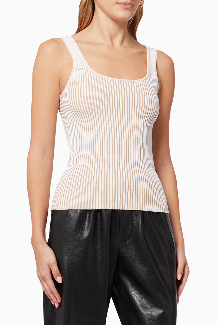 

Josie Tank Top in Rayon Knit, Multicolour