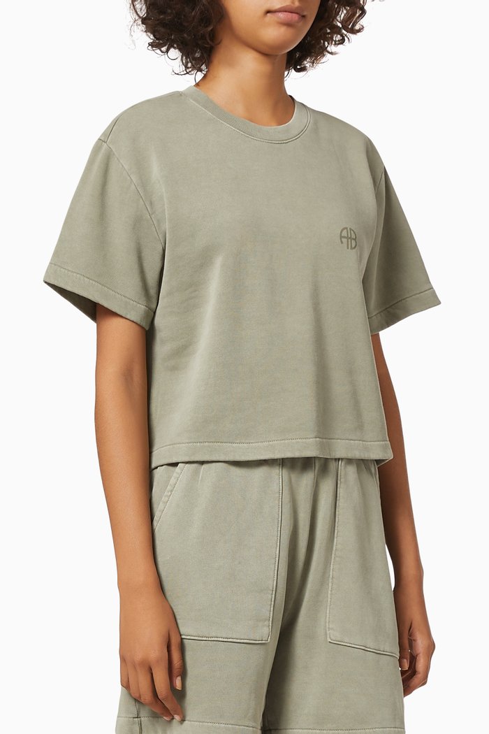 Tori Sweatshirt in Jersey, Brown