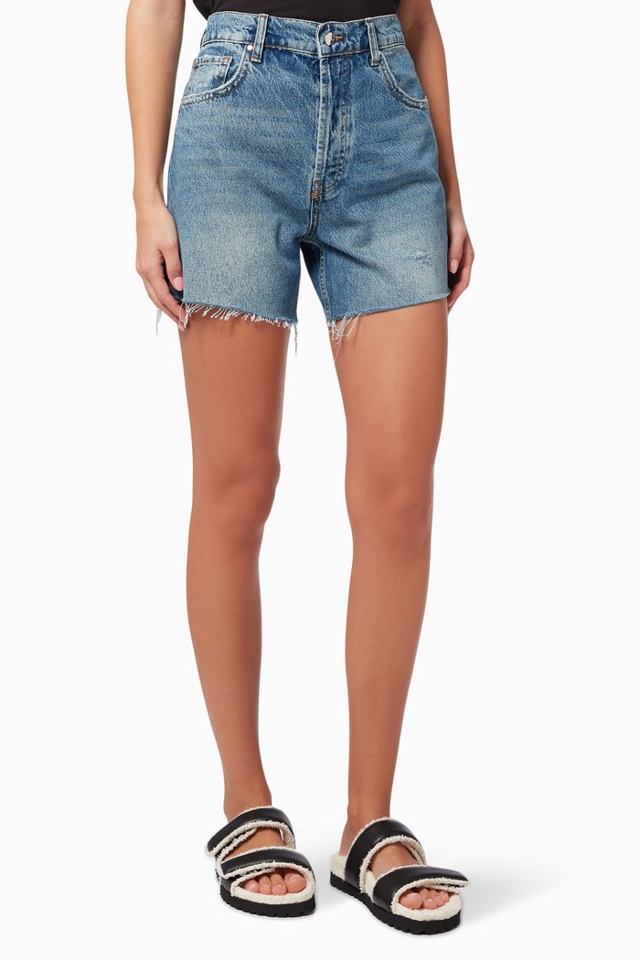 

Kit Shorts in Denim, Blue