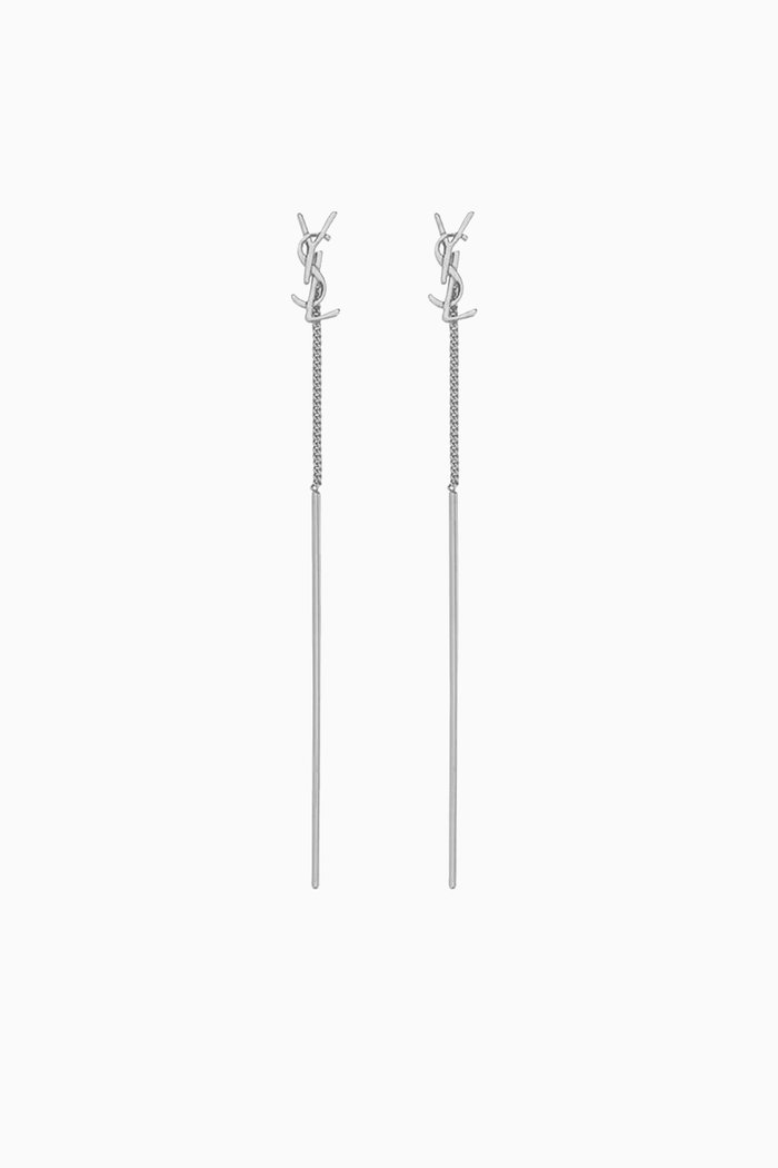 

Opyum YSL Threader Earrings, Silver
