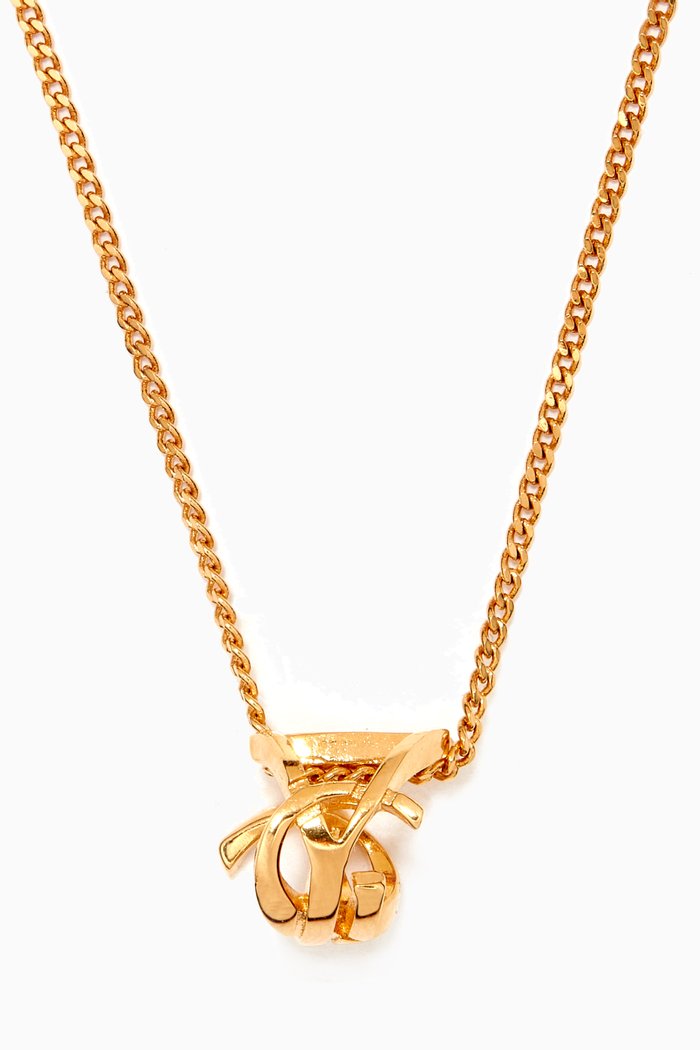 

Opyum Twist Necklace, Gold