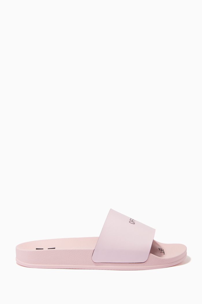 

Logo Slides in PU, Pink