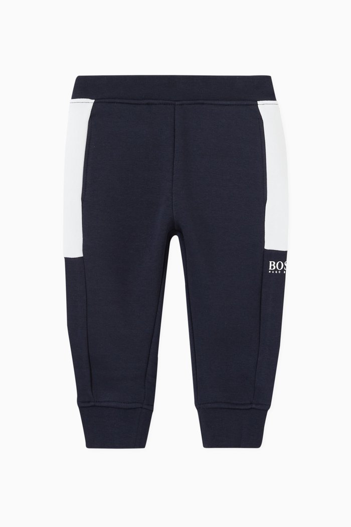 

Logo Sweatpants in Fleece, Blue