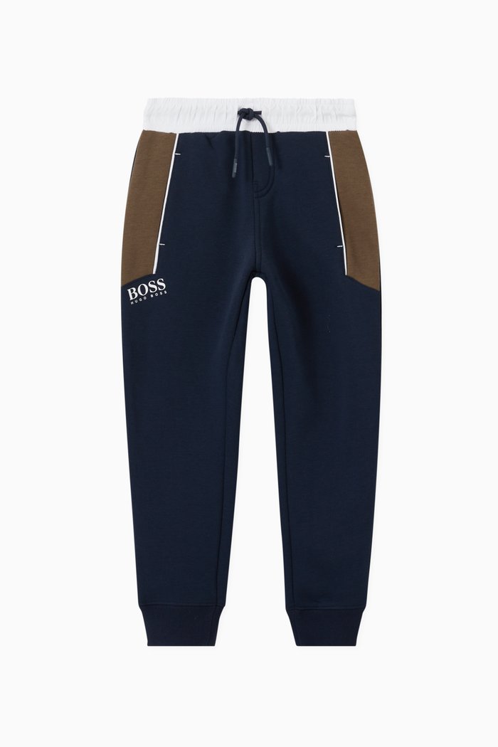 

Logo Sweatpants in Fleece, Blue
