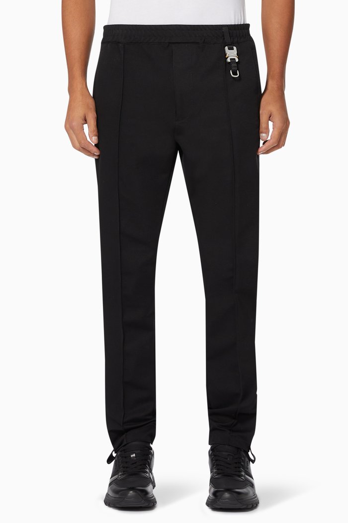 

Classic Trackpants in Technical Nylon Blend, Black
