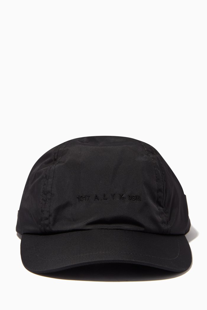 

Logo Baseball Cap in Nylon, Black