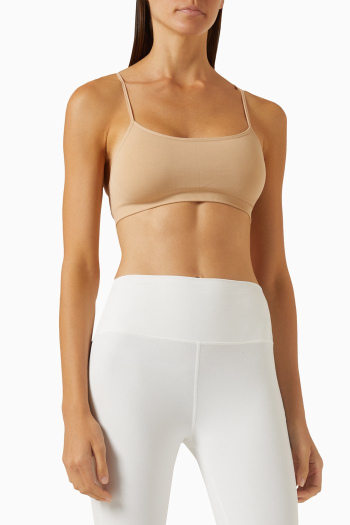 Loren Seamless Sports Bra, Neutral