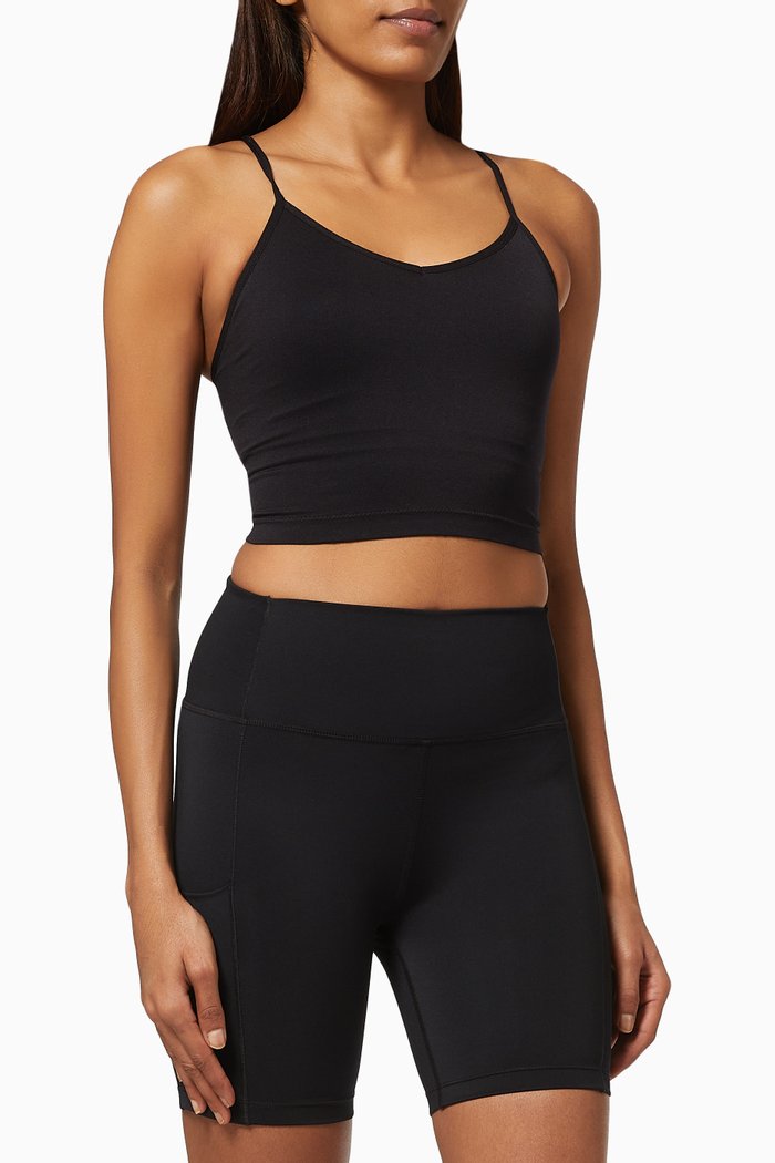 

Loren Seamless Cami Top, Black
