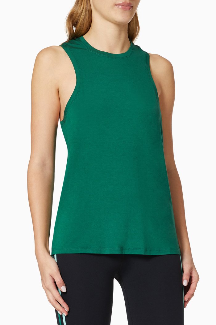 

Toni Tank Top in Viscose, Green