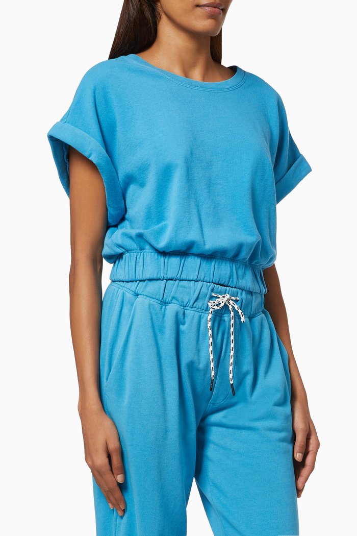 

Franky French Terry Sweatshirt, Blue