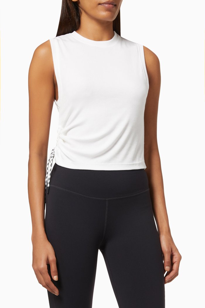 

Carmen Rib Tank Top, Neutral